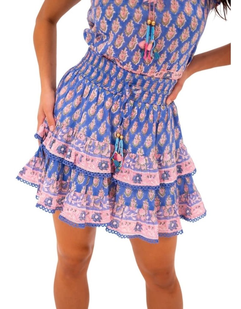 Bell Becca Skirt Blue Print 4 S23