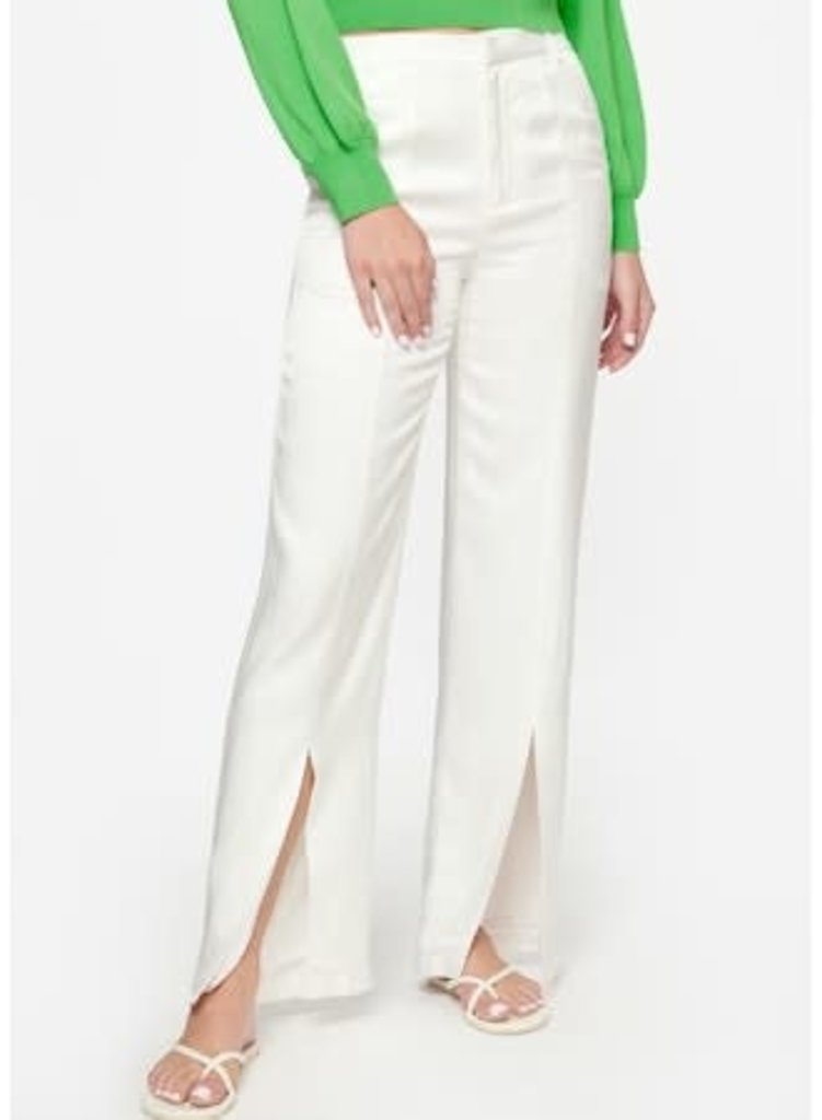 CAMI NYC Amelie Twill Pant White S23