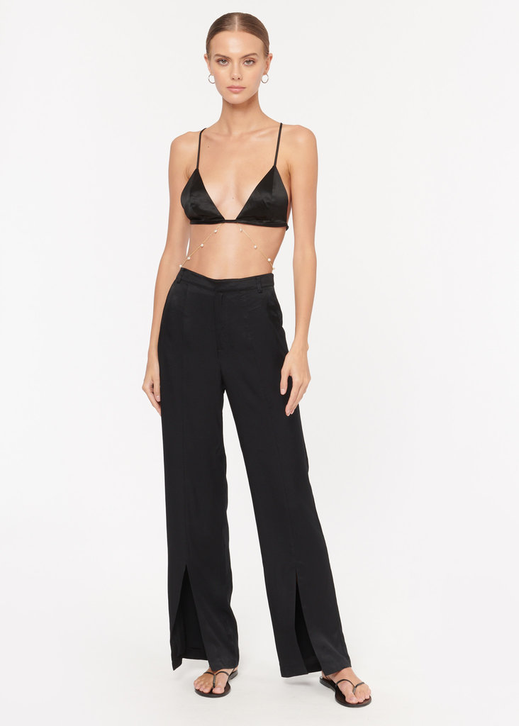 CAMI NYC Amelie Twill Pant Black S23