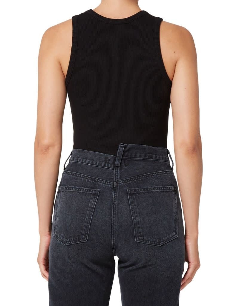 Agolde Poppy Tank in Black - Sleek and Versatile Tank Top - I AM MORE - I  Am More Scarsdale