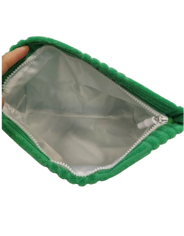 TRVL Terry Tile Large Pouch Green