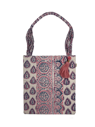 Braided Handle Tote  BELL by alicia bell