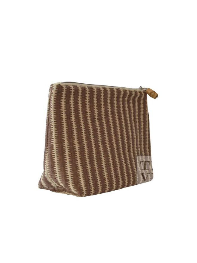 TRVL Design - Luxe Convertible Clutch - Woven Bronze – Sunset & Co.