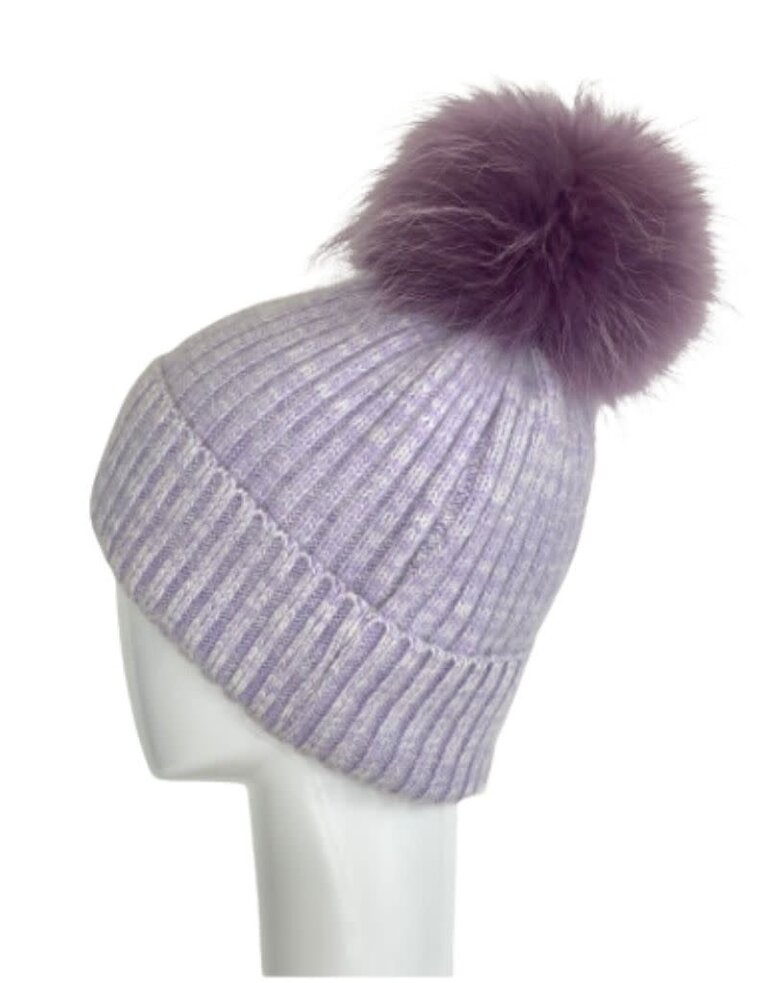 Linda Richards HA-62 Mohair Wool Hat Lavendar