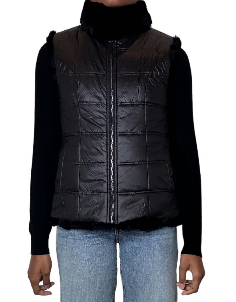 Linda richards cheap fur vest