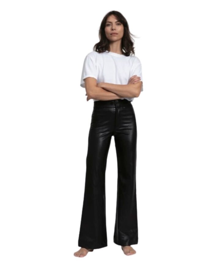 CAMI NYC Addy Vegan Leather Pant Black - I Am More Scarsdale