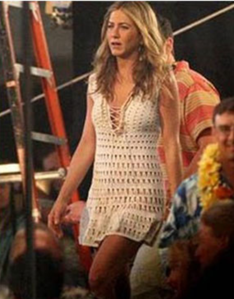 Anna Kosturova Jennifer (Aniston) Dress Cream R24