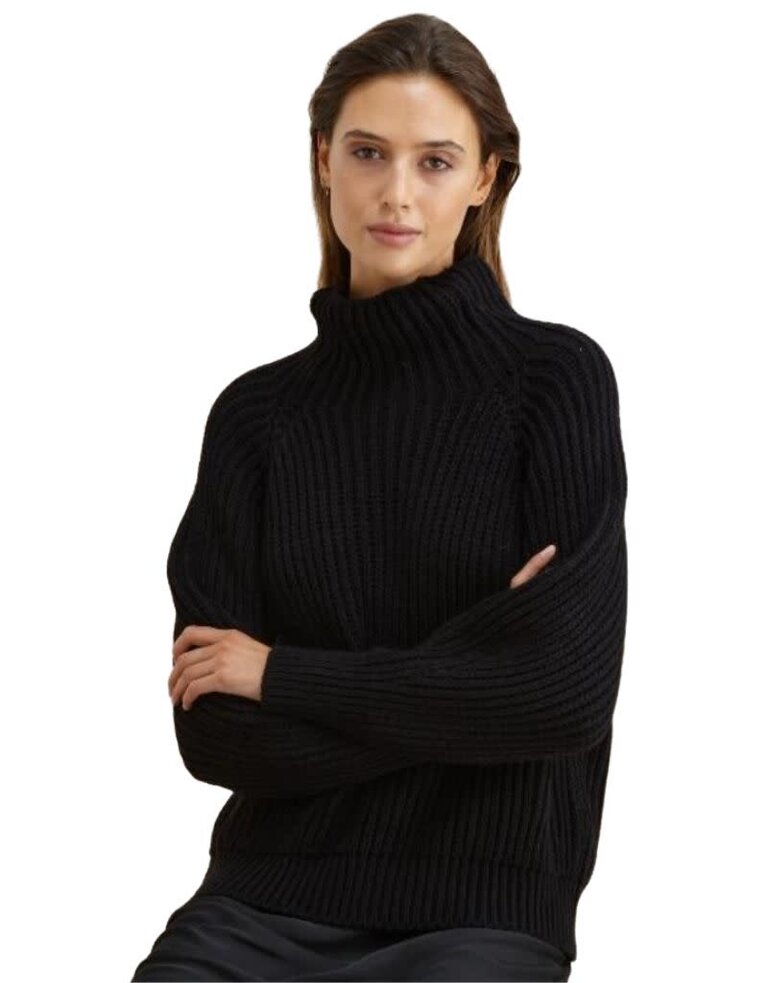 Charli Selma Sweater Black F23
