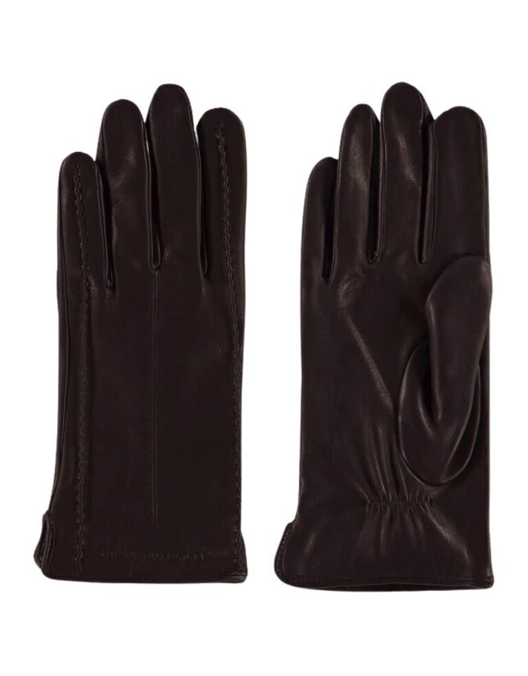 Rino & Pelle Alvin Soft Lamb Gloves Dark Brown F23