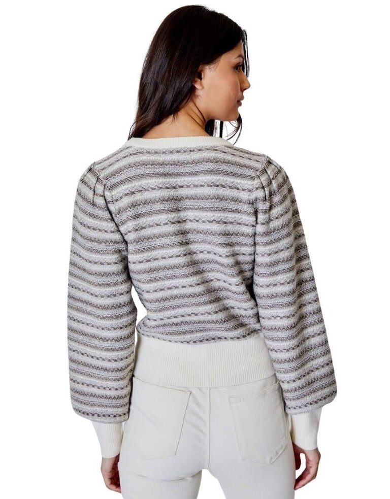 dH Amara Sweater Ivory Combo H23
