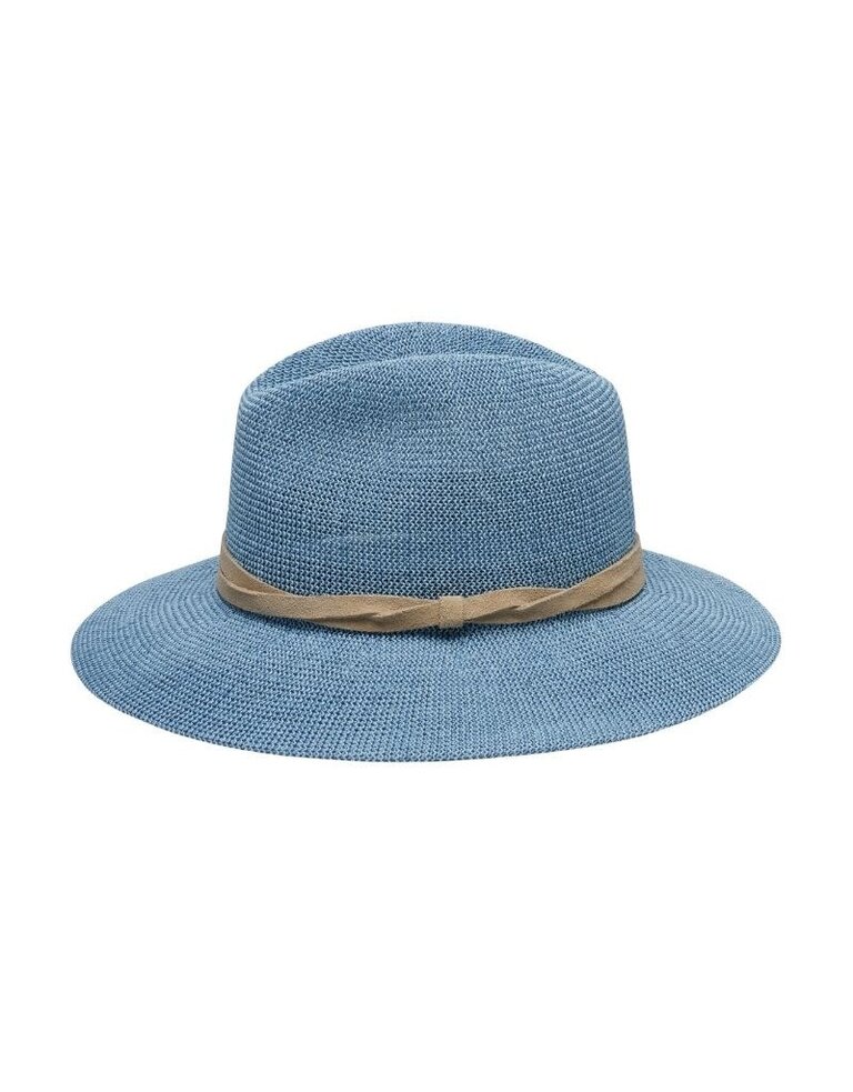 Wyeth Sedona Fedora Hat in Light Blue