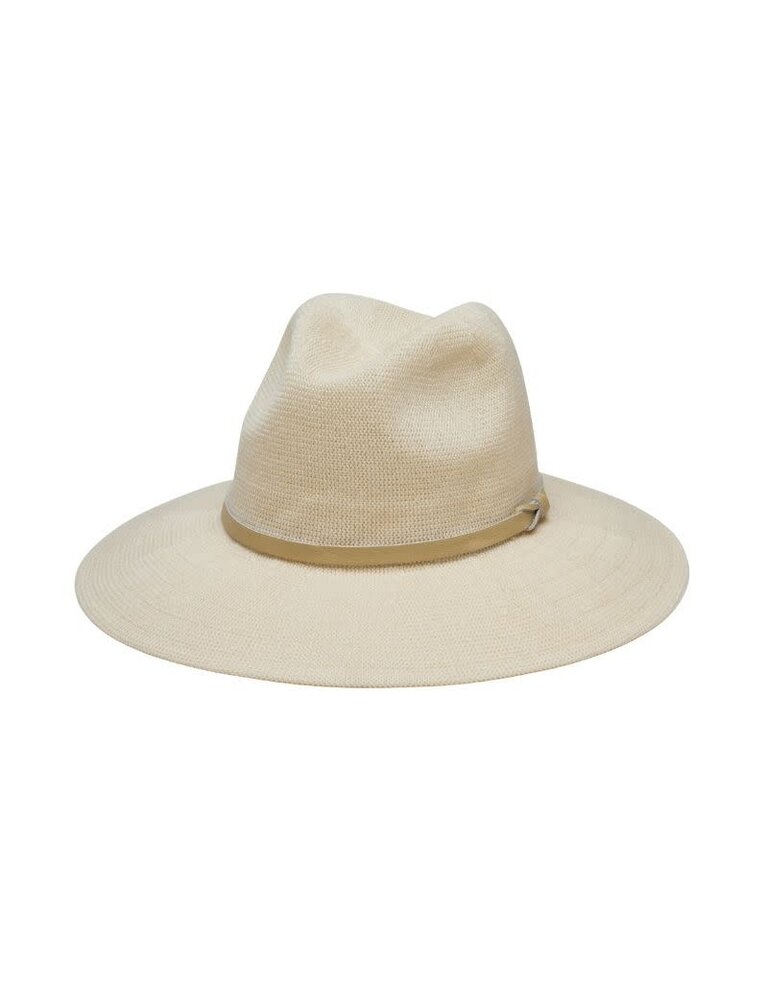 Wyeth Winona Fedora Hat in Ivory