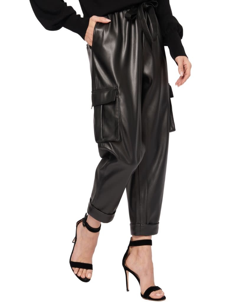 CAMI NYC Addy Vegan Leather Pant Black - I Am More Scarsdale
