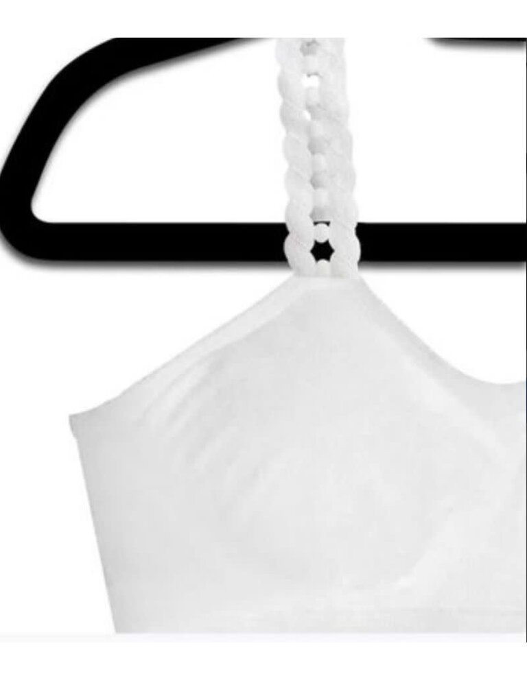 Strap-Its White Bra With Attached Loop Strap