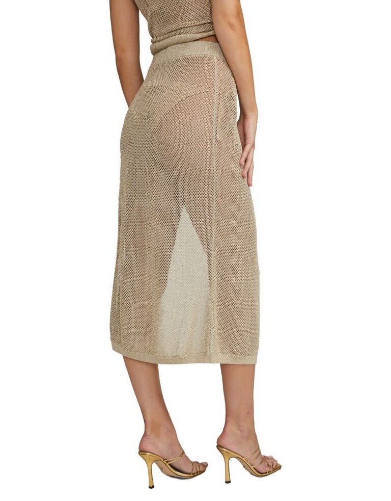 Generation Love Carlyle Mesh Wrap Sarong Pale Gold R24