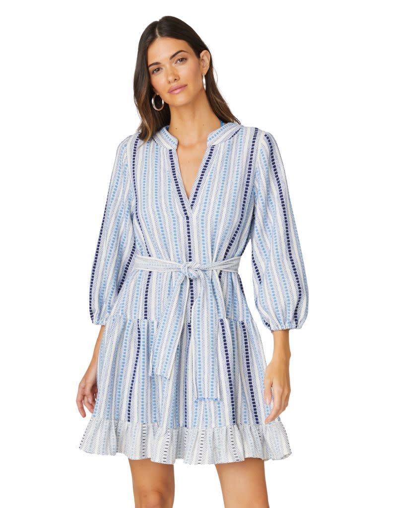 Shoshanna top blue dress