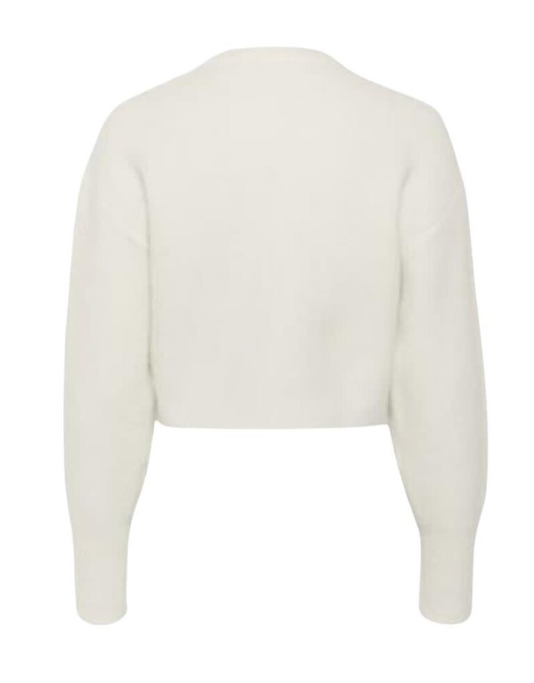 Gestuz AlphaGZ Short Pullover Ivory H23