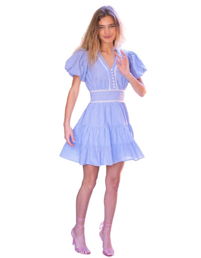 Bell Molly Mini Dress- Stripe Navy Stripe S24