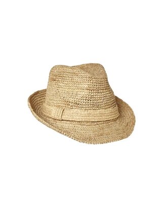 Maxbell Ladies Flax Fashion Straw Beach Fisherman Sunhat Flower