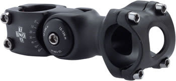 Kalloy Kalloy 820 Stem - 95mm, 31.8 Clamp, Adjustable, 1 1/8", Aluminum, Black