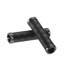 Liv LIV Sole-O Double Lock-On Grips 135mm Black/White