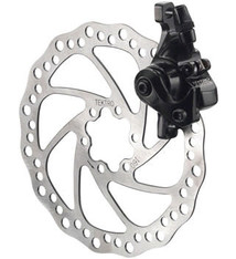 Tektro Tektro Aries MD-M300 Cable Actuated Mechanical Post Mount Disc Caliper for Long-Pull Levers Black