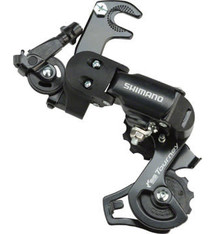 Shimano Shimano Tourney RD-FT35A Rear Derailleur - 6,7 Speed, Short Cage, Black, Dropout Claw Hanger