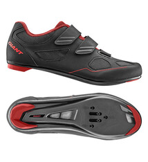 Giant GNT Bolt Road Shoe Nylon SPD/SPD SL Sole 42 Black/Red