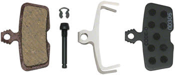 SRAM SRAM Disc Brake Pads - Organic Compound, Steel Backed, Quiet, For Code/Code R/Code RSC/Guide RE