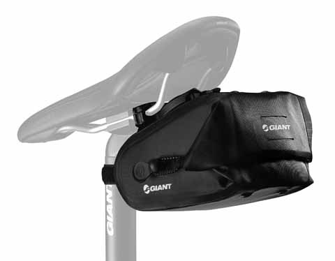 Giant GNT Waterproof Seat Bag MD Black