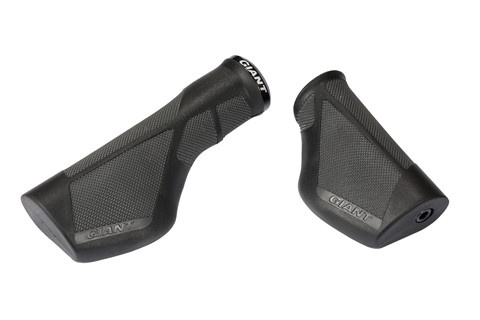 Giant GNT Ergo Max Lock-On Gripshift Grips Black/Grey
