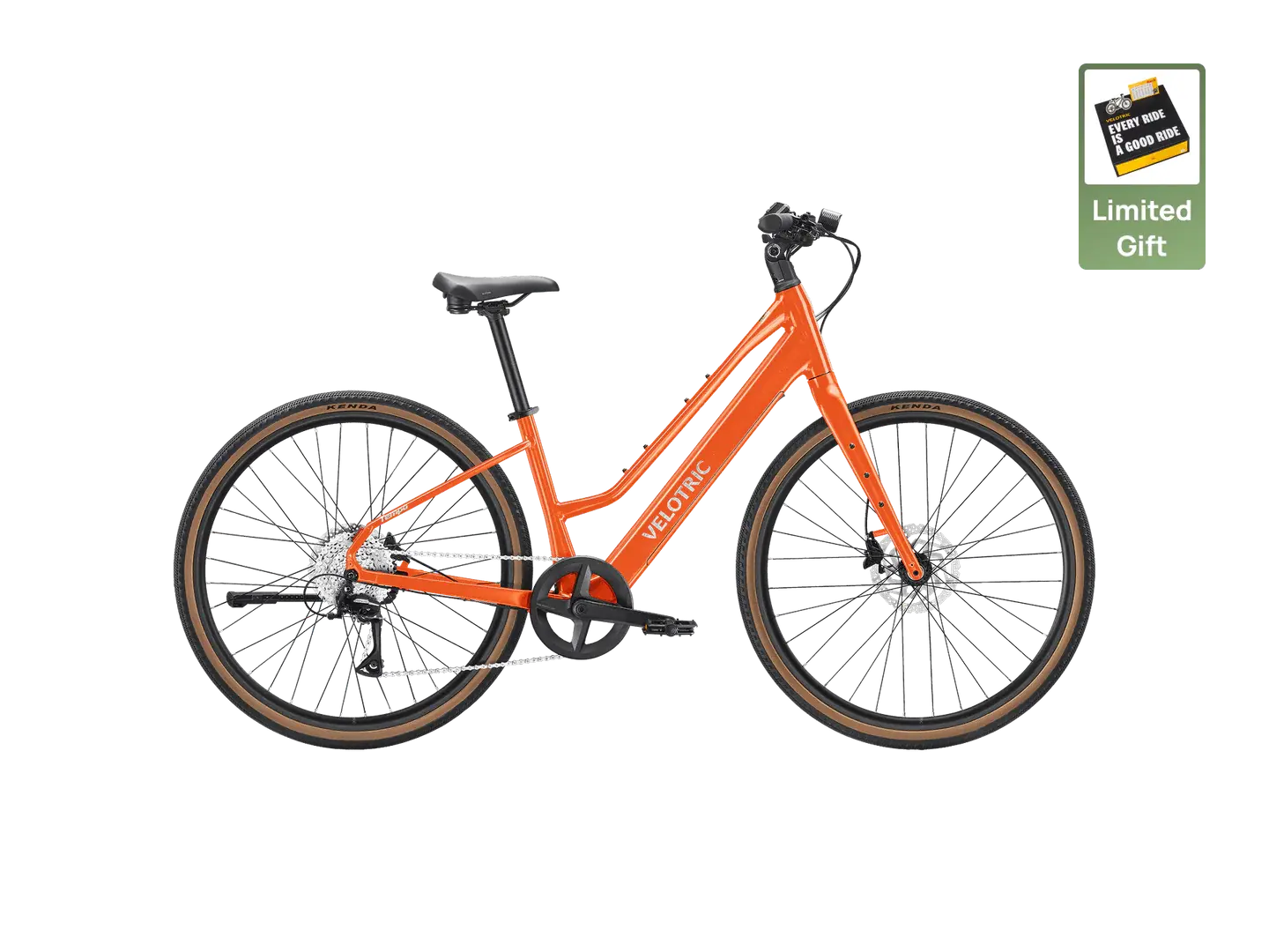 Velotric Tempo - Large / Mid-Step / Sunset Tangerine