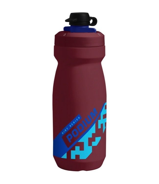 CAMELBAK PODIUM DIRT SERIES 21OZ BURGUNDY/BLUE