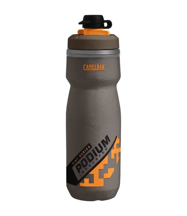 CAMELBAK PODIUM DIRT SERIES CHILL 21OZ SHADOW GREY/SULPHUR