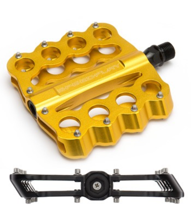 SPEEDPLAY BRASS KNUCKLESS RACE PEDALS GOLD