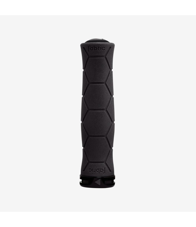 FABRIC SEMI ERGO LOCK ON GRIPS BK