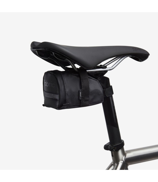 FABRIC CONTAIN SADDLE BAG BK SM