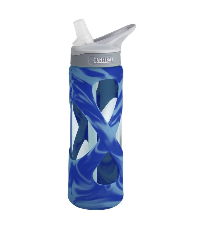 CAMELBAK EDDY GLASS .7L BLUE/AQUA SWIRL