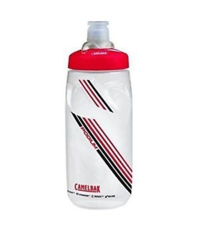 CAMELBAK PODIUM 24 OZ CLEAR RED