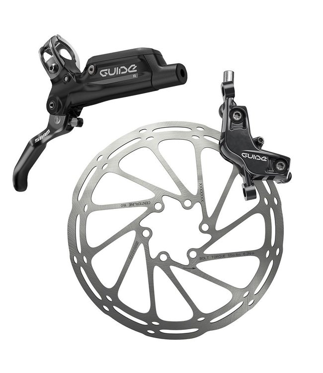 SRAM GUIDE R DISC BRAKE GLBLK F 950 B1