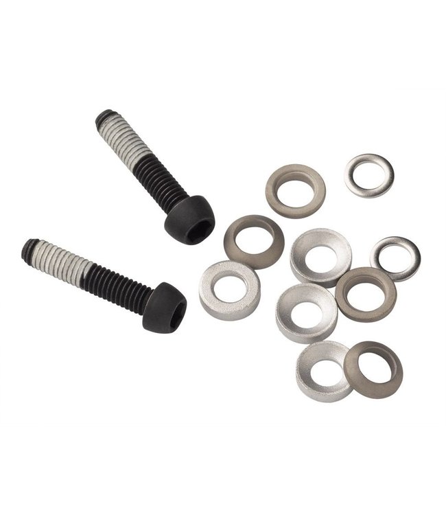 SRAM CALIPER MOUNTING HARDWARE STAINLESS (FLAT)