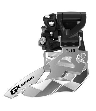 SRAM SRAM FRONT DERAILLEUR GX 2X10 HIGH CLAMP 34T BOTTOM PULL