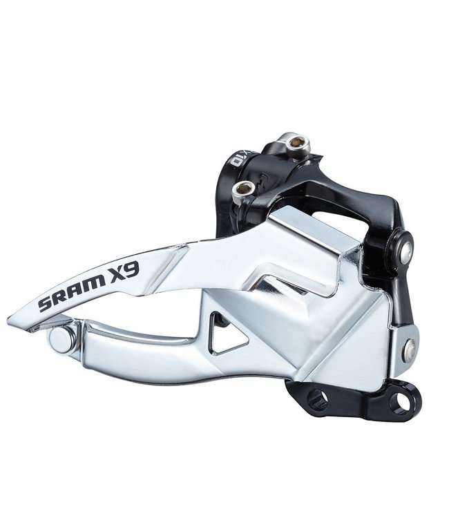 SRAM X.9 2X10-SPEED LOW BOTTOM PULL S3 DIRECT MOUNT FRONT DERAILLEUR, 39T
