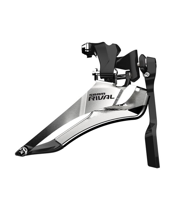 SRAM FRONT DERAILLEUR RIVAL22 BRAZE-ON YAW W/ CHAIN SPOTTER