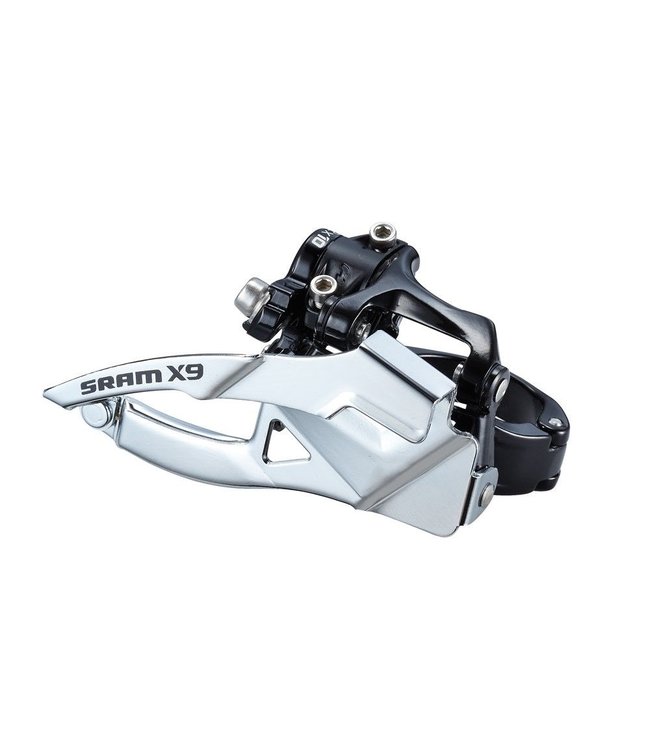 SRAM FRONT DERAILLEUR X9 2X10 LOW CLAMP 318/349 TOP PULL