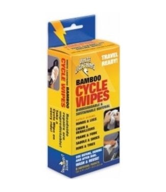 WHITE LIGHTNING BAMBOO CYCLE WIPES 6 WIPES PER BOX