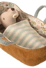 maileg baby mouse in carrycot