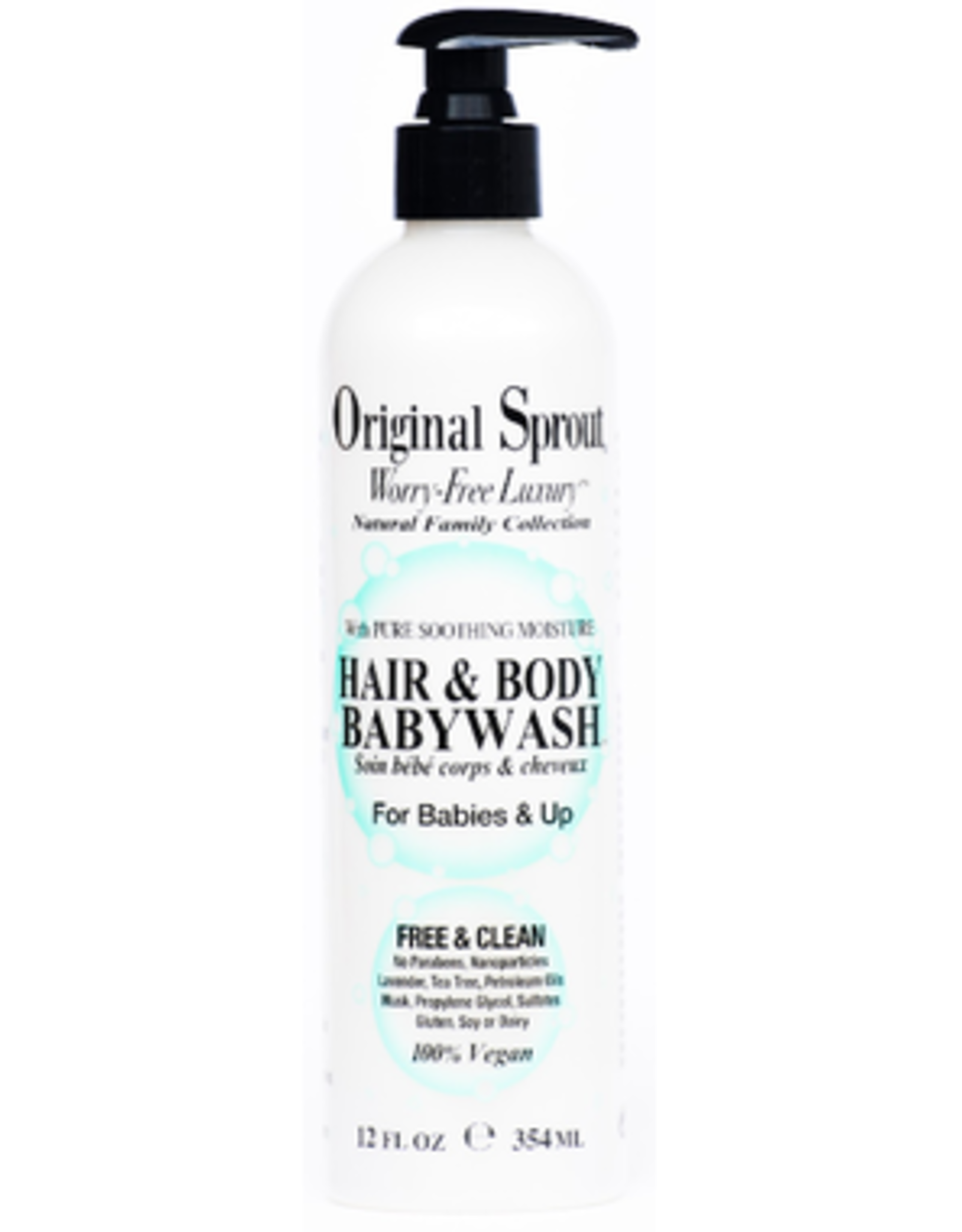 Original Sprout Original Sprout - Hair & Body Baby Wash 12oz.