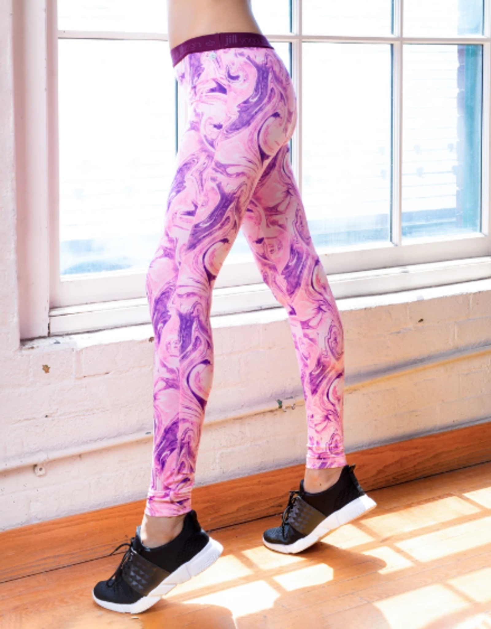 Jill Yoga Jill Yoga - Allover Print Leggings