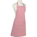 Now Designs Now Designs Chef Apron- Narrow Stripe Red